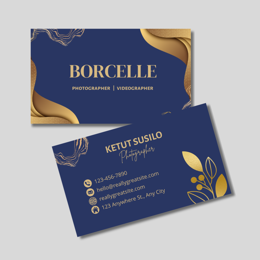 Velvet Visiting Card Textured Visiting Cards - Image 1